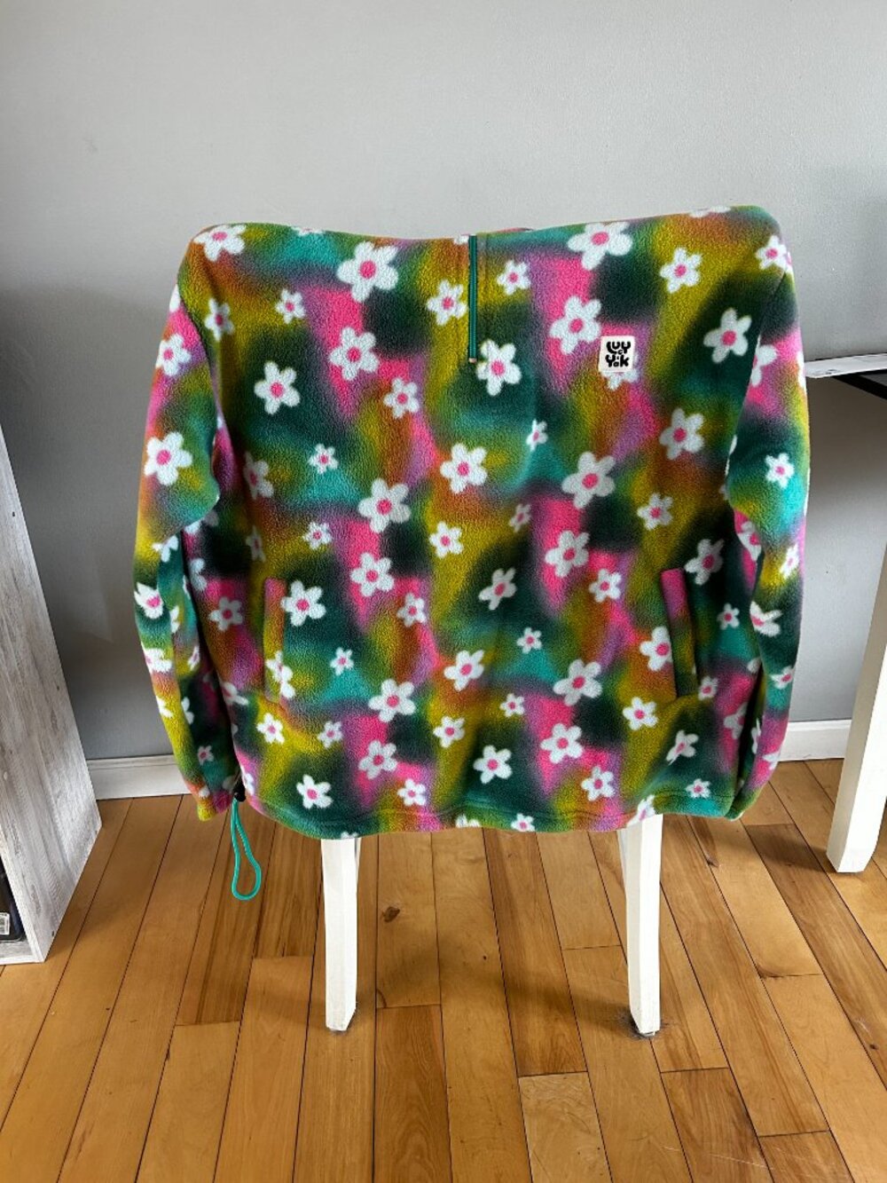 Lucy & Yak - Floral Print Polar Fleece - Women's M (8-10) - New with tags - Picture 3 of 4